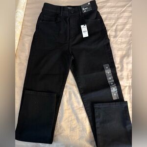 Express Women’s Black High-Rise Slim Leg Jeans